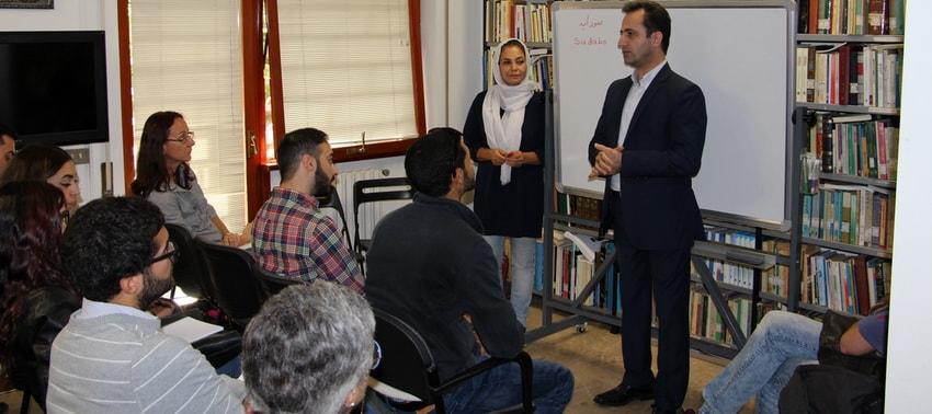 Corso di Lingua persiana, Imparare, in Istituto Culturale