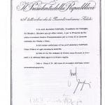 Accordo Culturale Fra L’Iran e L’Italia, Novembre 1958