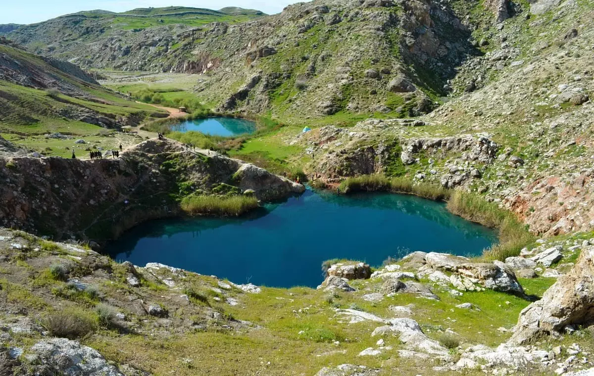 Ilam - Les lacs jumeaux de Siah Gav