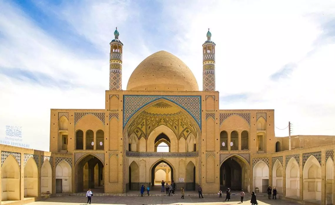 Кашан - Мечеть Ага Бозорга
