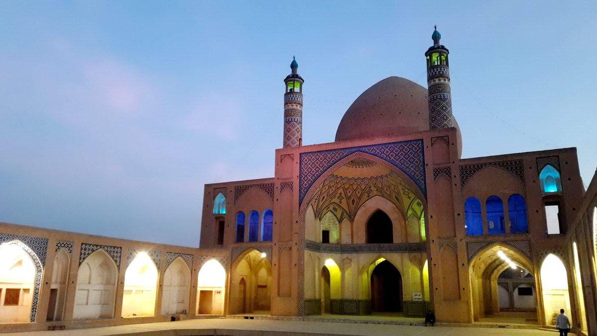 Kashan-La Moschea Di Agha Bozorg