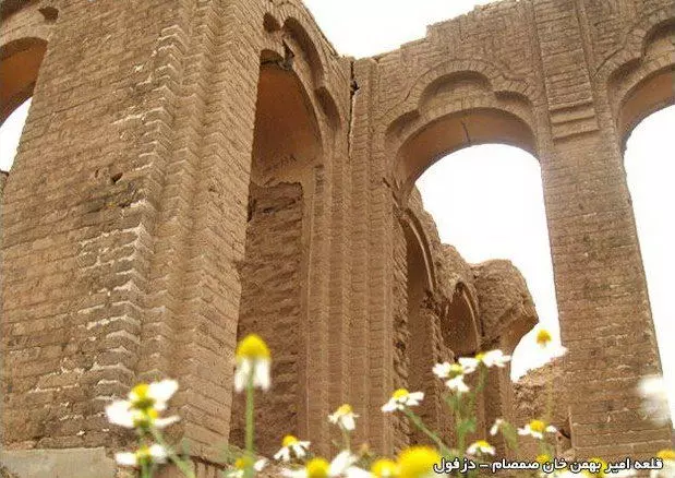 Khuzestan-Castle Amir Bahman Khān Samsam