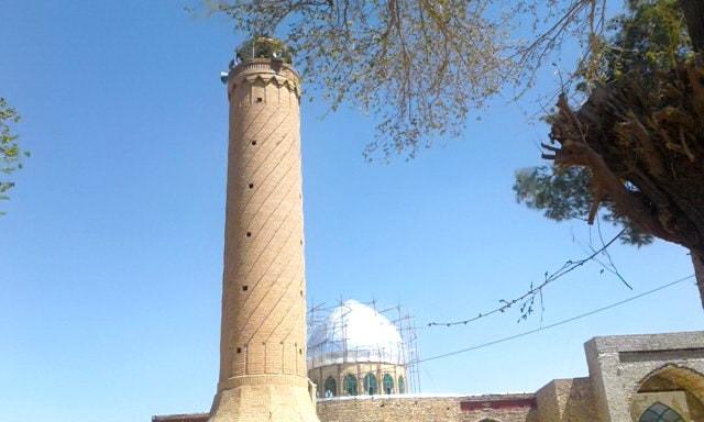 minareto moschea città di Khāsh