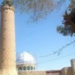 Minaret de la mosquée Jām'eh dans la ville de Khāsh Minaret de la mosquée Jām'eh dans la ville de Khāsh