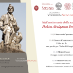 Celebrazione dell’anniversario della nascita di Hakim Abulqasem Ferdowsi Celebrazione dell’anniversario della nascita di Hakim Abulqasem Ferdowsi