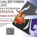 Al via il XX Corso di Lingua persiana online